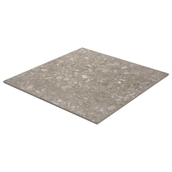 Rizo Taupe Gray 24x24 Terrazzo Look Matte Porcelain Tile