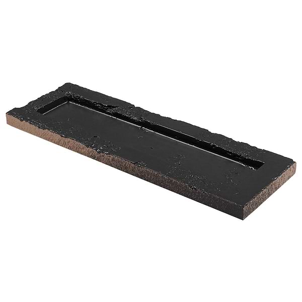 Arlo Antique Black 3x11 3D Textured Matte Ceramic Tile