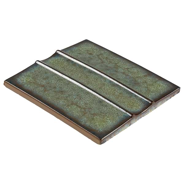 Kinro Garden Green 6x6 Metallic Look Matte Porcelain Tile in Green, View 8, open zoomed image