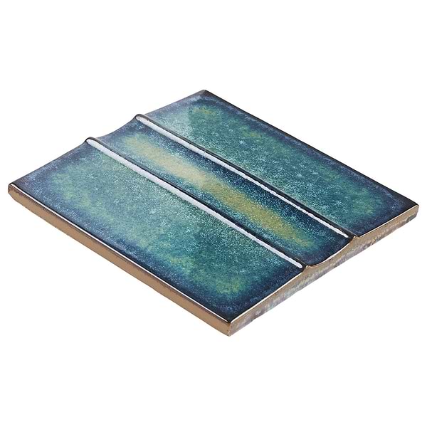 Kinro Ocean Blue 6x6 Metallic Look Matte Porcelain Tile in Blue, View 8, open zoomed image