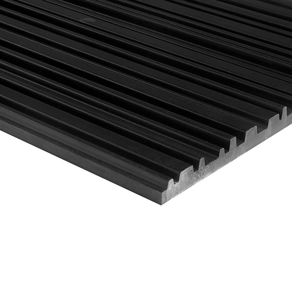 Stonework Stria Black Jade 12x24 3D Honed Marble Tile