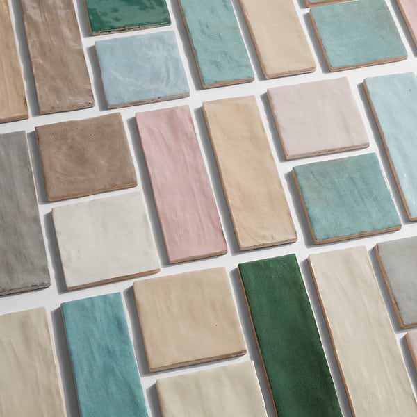 Portmore Gray 4x4 Glossy Ceramic Tile in Gray, View 9, open zoomed image