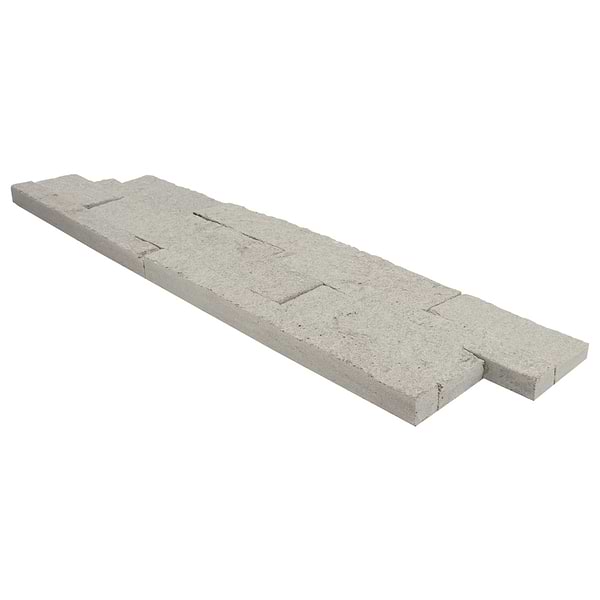 Tenerife Classic Silver 6x24 Splitface Quartzite Stacked Stone Tile
