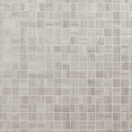 Nashville Gray 2x2 Travertine Look Matte Porcelain Mosaic Tile