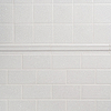 Sarina Vintage White 3x6 Glossy Crackled Ceramic Wall Tile