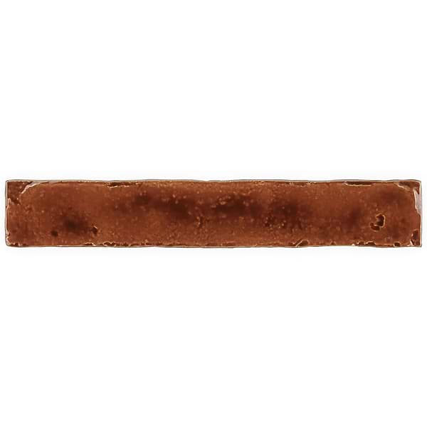 Wabi Sabi Honey Brown 1.5x9 Crackled Glossy Ceramic Tile
