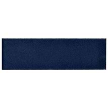 Color One Jean Blue 2x8 Crackled Glossy Lava Stone Tile