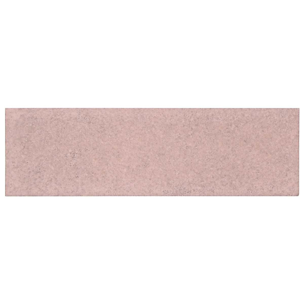 Color One Blush Pink 2x8 Glossy Lava Stone Tile 