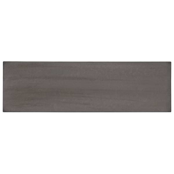 Color One Charcoal Gray 2x8 Matte Cement Tile