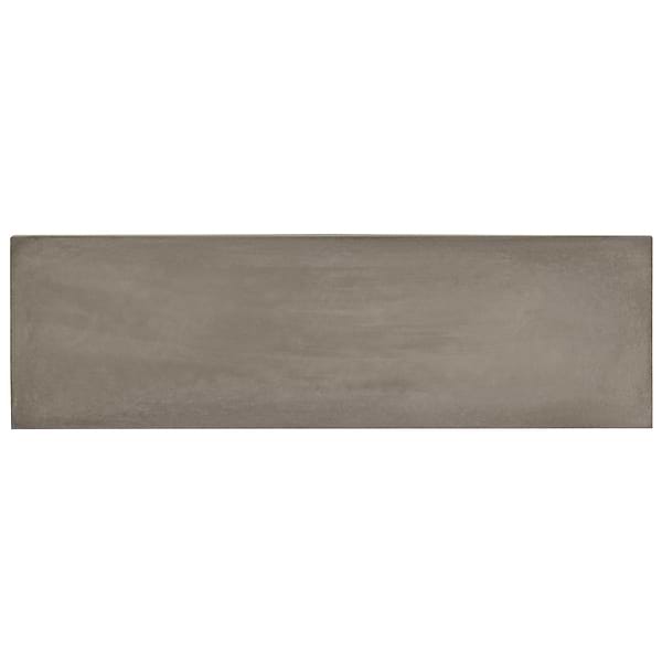 Color One Shadow Gray 2x8 Matte Cement Tile