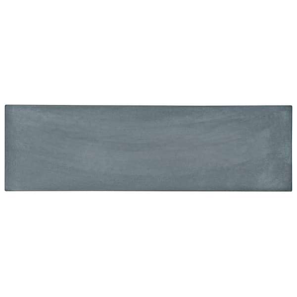 Color One Teal Blue 2x8 Matte Cement Tile