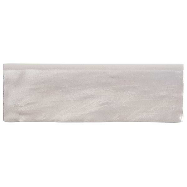 Montauk Fog 2x8 Mixed Finish Ceramic Bullnose