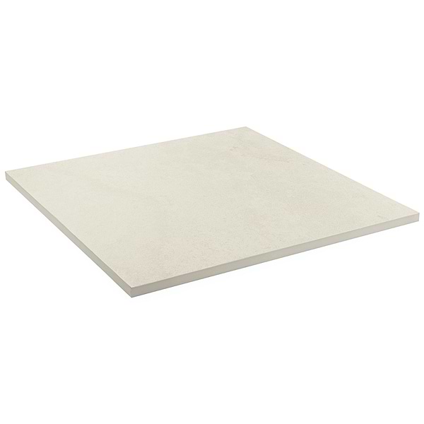 Disco-Acadia Warm Linen White 24x24 Limestone Look Matte Porcelain 2CM Outdoor Paver