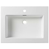Kaleb 20'' Cement Gray Vanity and Counter
