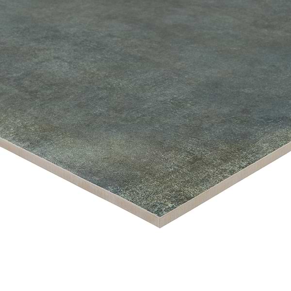 Flatiron 2.0 Aquamarine Green 24x48 Matte Porcelain Tile by Angela Harris in Green, View 10, open zoomed image