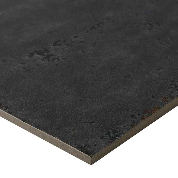 Portrait Black 12x24 Matte Porcelain Tile in Black, View 9, open zoomed image