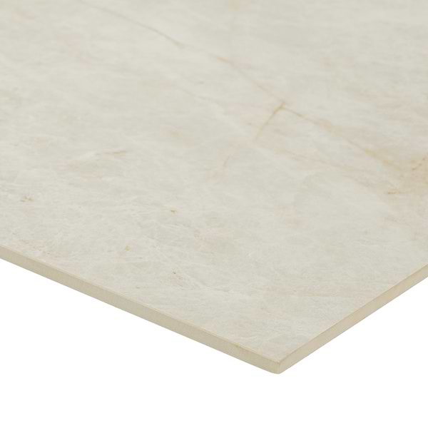 Grand Taj Mahal Pearl Beige 48x48 Stone Look Polished Porcelain Tile in Beige, View 9, open zoomed image