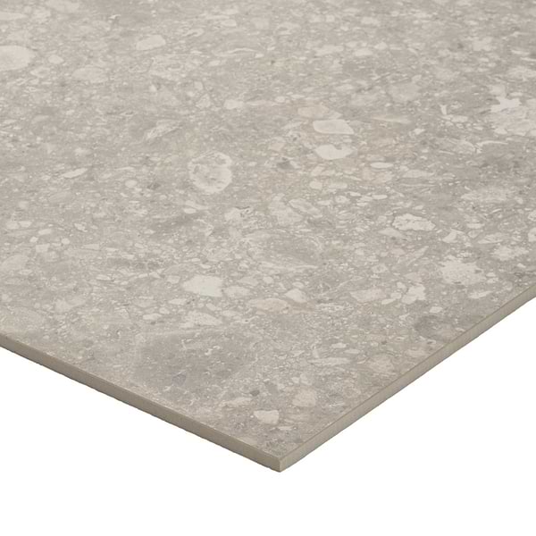 Rizo Gray 24x24 Terrazzo Look Matte Porcelain Tile