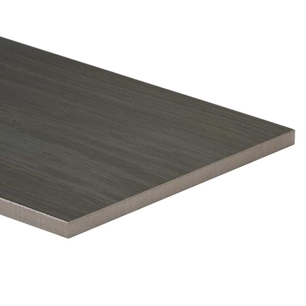 Millie Ebony Black 8x48 Wood Look Matte Porcelain Tile in Black, View 9, open zoomed image