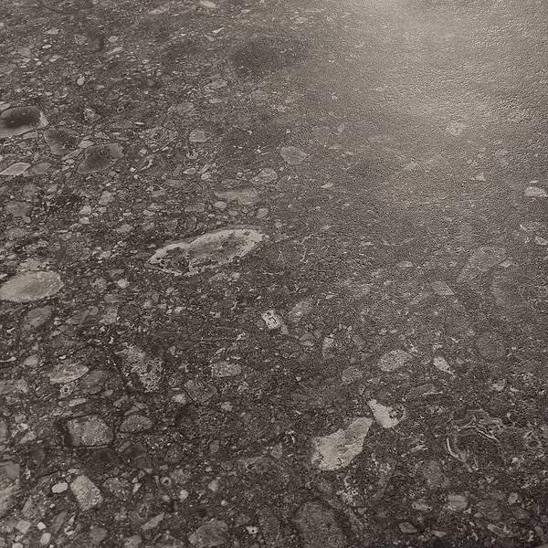 Rizo Charcoal Gray 48x48 Terrazzo Look Matte Porcelain Tile