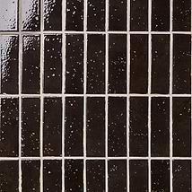 Essa Black 2x6 Terracotta Look Polished Porcelain Tile