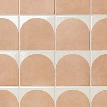 Essa Deco Terracotta 6x6 Terracotta Look Polished and Matte Porcelain Tile
