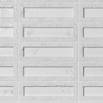 Arlo Antique White 3x11 3D Textured Matte Ceramic Tile