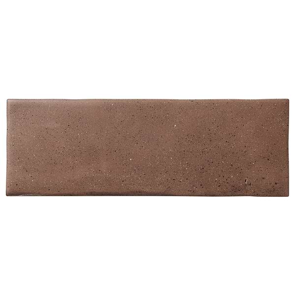 Telos Earth Brown 4x12 Terracotta Look Matte Ceramic Tile in Brown, View 6, open zoomed image