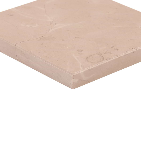 Rosa Perlino 4x4 Brushed Marble Tile