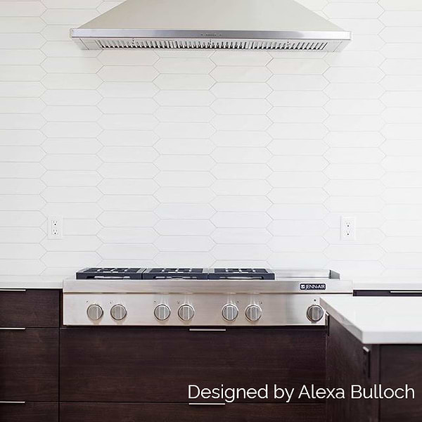 Aliante White 4x12 Picket Matte Porcelain Tile