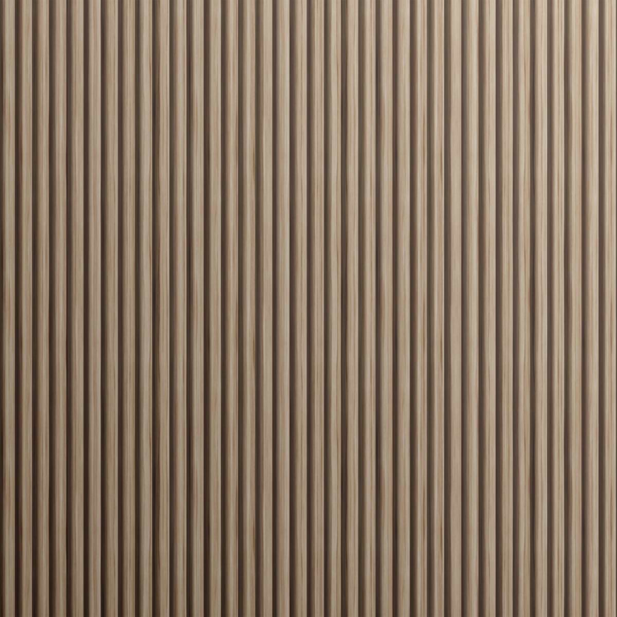 Kora Art Faux Fluted 40" Single Vanity with Integrated White Ceramic Top & Black Handles