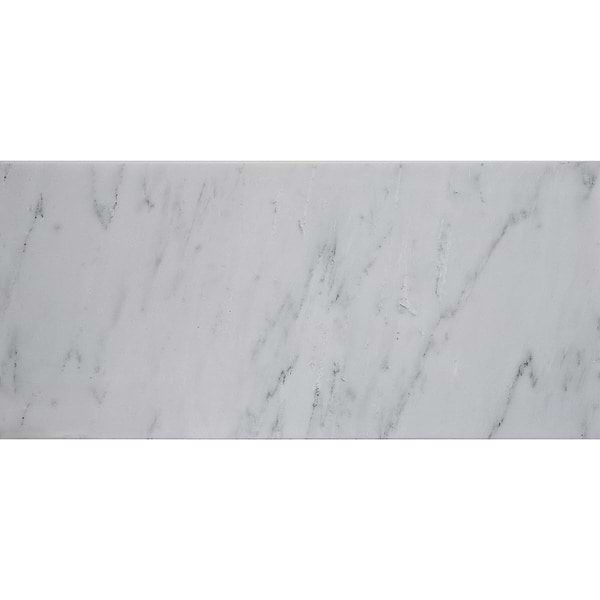 Asian Statuary 12x24" Polished Marble Tile