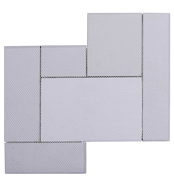 Vilna Antique Tuscan Argenta Gray 14X18 Polished Mirror Mosaic in Silver, View 12, open zoomed image