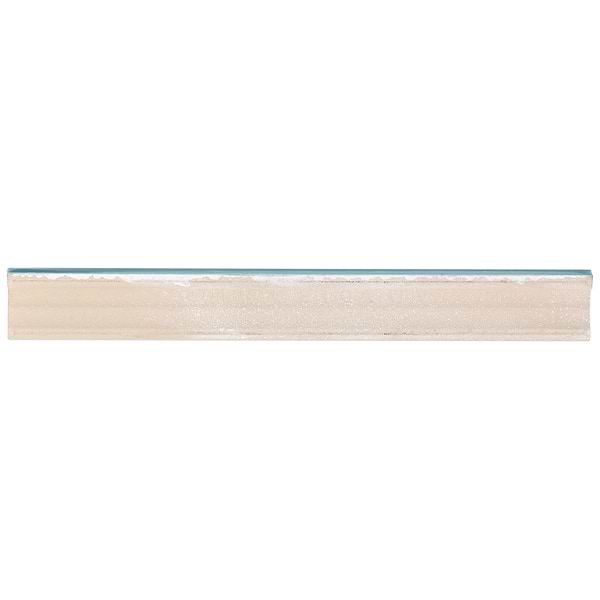Seaport Aquamarine 1x10 Polished Ceramic Pencil Liner