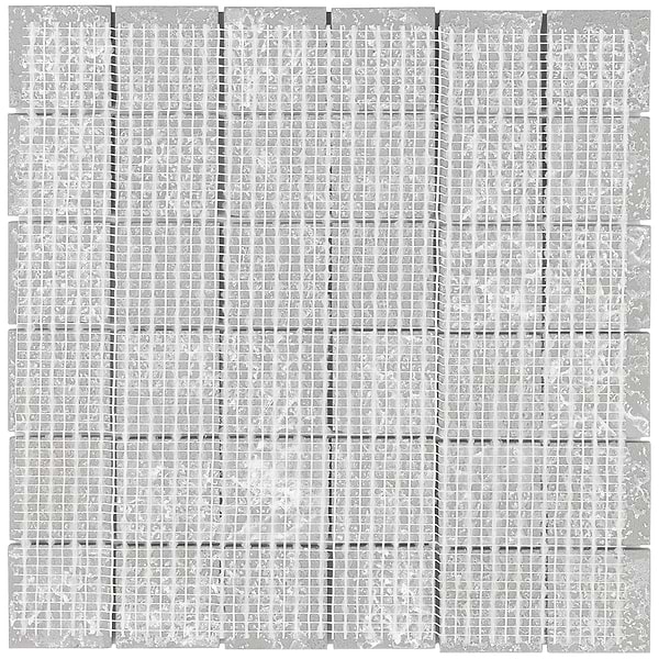 Marble Tech Grigio Imperiale 2x2 Matte Marble Look Porcelain Mosaic Tile