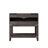 Calico Brown Oak 36" Single Vanity with Carrara Marble Top