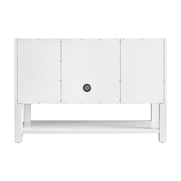 James Martin Vanities Breckenridge Bright White 48" Single Vanity without Top