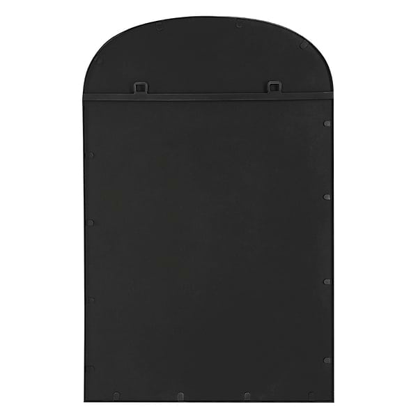Simpla Arcadia Black 22x34" Arched Mirror