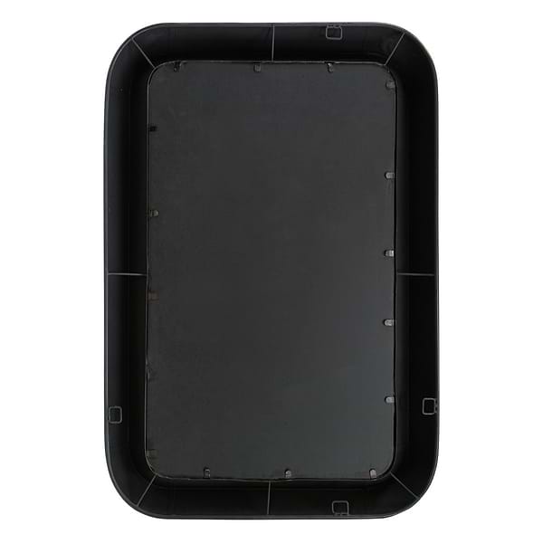 Neva Black and Gold 28x42" Rectangle Mirror