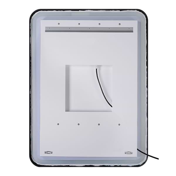 Liba Polished Nickel 22x32" Rectangle LED Mirror