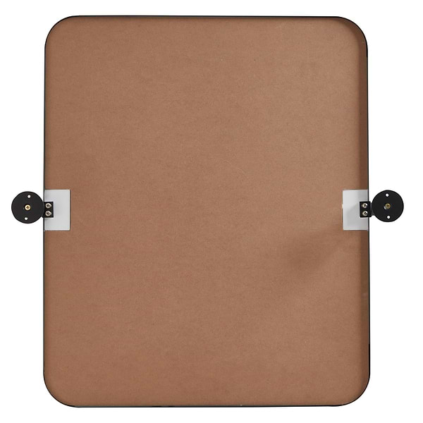 Liora Matte Black 20x24" Rectangle Tilt Mirror