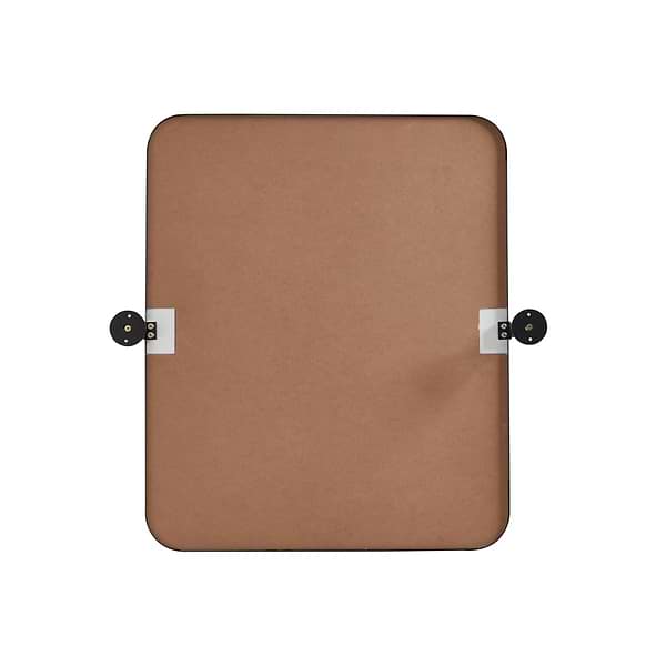 Liora Matte Black 20x24" Rectangle Tilt Mirror