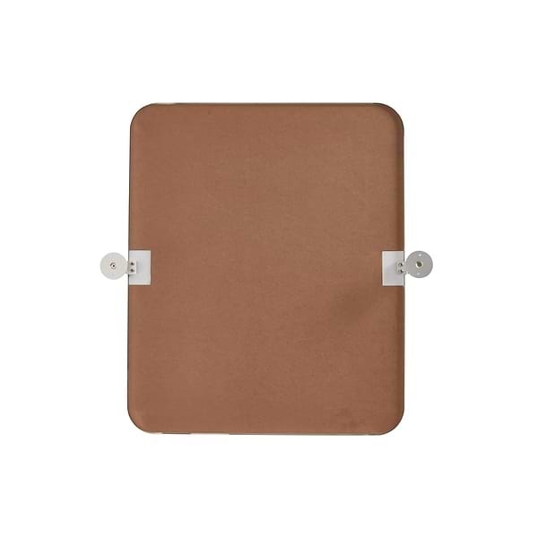 Liora Silver 20x24" Rectangle Tilt Mirror