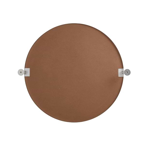Liora Silver 30" Round Tilt Mirror