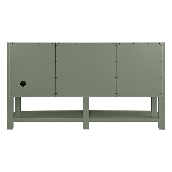 James Martin Vanities Breckenridge Smokey Celadon 60" Double Vanity without Top