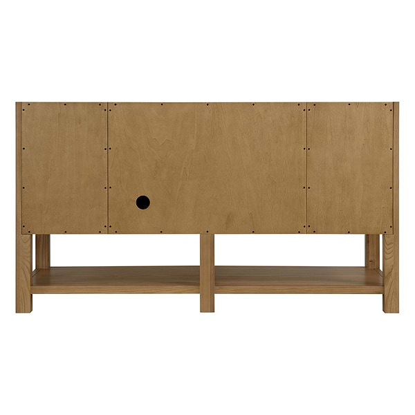 James Martin Vanities Breckenridge Light Natural Oak 60" Single Vanity without Top