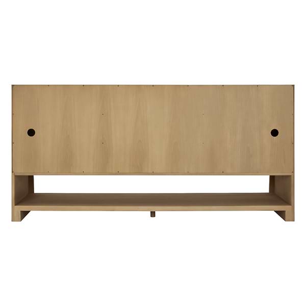 James Martin Vanities Solene Seaside Oak 72" Double Vanity without Top