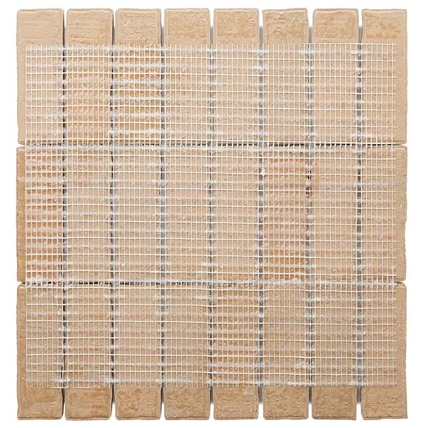 Brixon Charcoal Gray 1.5x4 Stacked Matte Porcelain Mosaic Tile