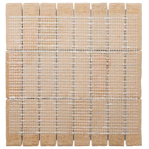 Brixon Seawater Gray 1.5x4 Stacked Matte Porcelain Mosaic Tile