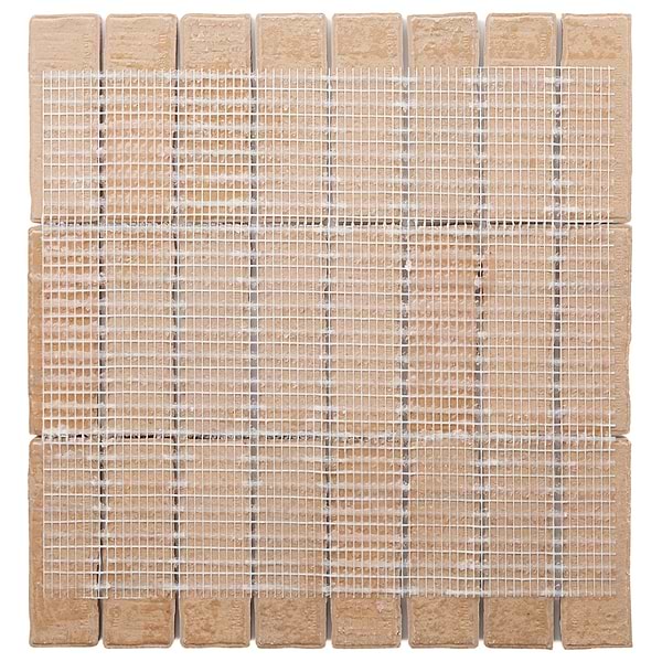 Brixon Canyon Red 1.5x4 Stacked Matte Porcelain Mosaic Tile